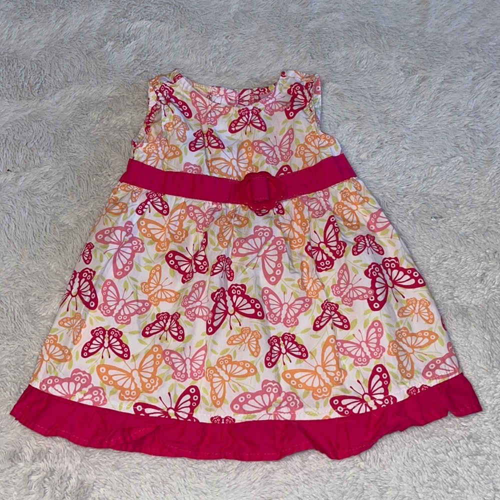(2 for $10) 12 month butterfly dress baby girl clothing 🦋